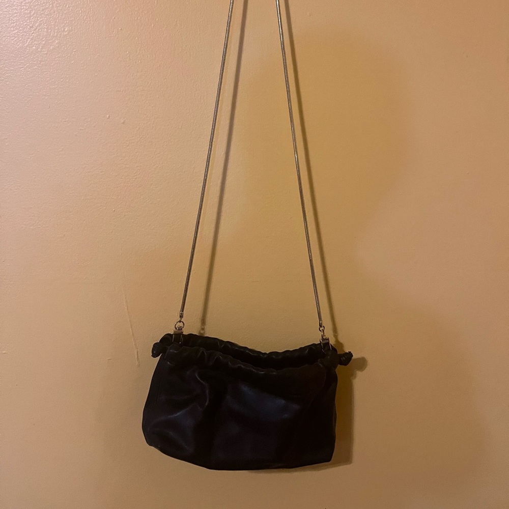 Sleek Black Crossbody Bag